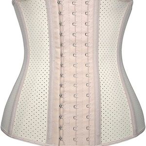 Women's Underbust Latex Sport Girdle Waist Trainer Corsets Hourglass Body Shaper